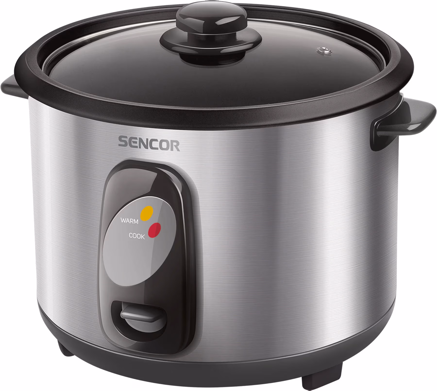 Рисоварка Sencor SRM 1550SS, 500 Вт, Черный с нержавеющей сталью 